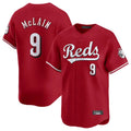 tocy C.Reds #9 Matt McLain Player Red Home Limited Stitched Jerseys