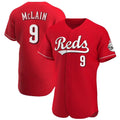 tocy C.Reds #9 Matt McLain Player Red Limited Elite Home Stitched Jerseys