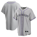 tocy C.Rockies Gray Game Home Blank Player Stitched Jerseys