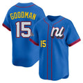 tocy C.Rockies #15 Hunter Goodman Player Blue National League All-Star Edition Home Limited Stitched Jerseys