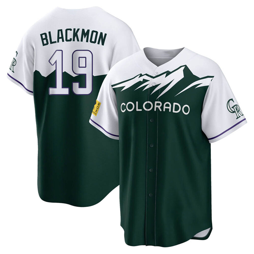 tocy C.Rockies #19 Charlie Blackmon Player Green City Connect Home Game Stitched Jerseys