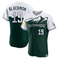 tocy C.Rockies #19 Charlie Blackmon Player Green City Connect Limited Elite Home Stitched Jerseys