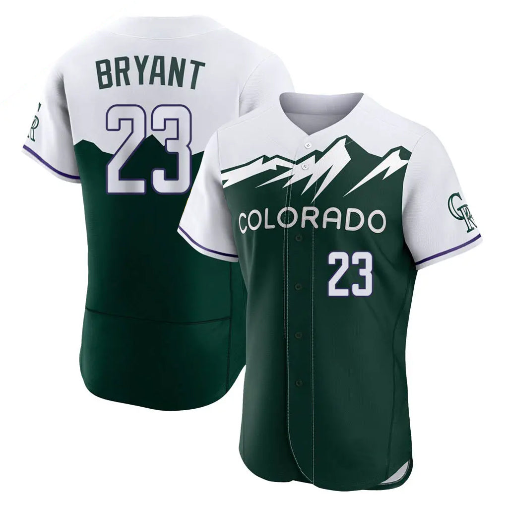 tocy C.Rockies #23 Kris Bryant Player Green City Connect Limited Elite Home Stitched Jerseys