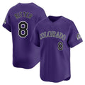 tocy C.Rockies #8 Ryan Ritter Player Purple Limited Home Stitched Jerseys