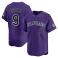 tocy C.Rockies #9 Brenton Doyle Player Purple Limited Home Stitched Jerseys
