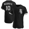 tocy C.White Sox #10 Chase Meidroth Player Black Limited Elite Home Stitched Jerseys