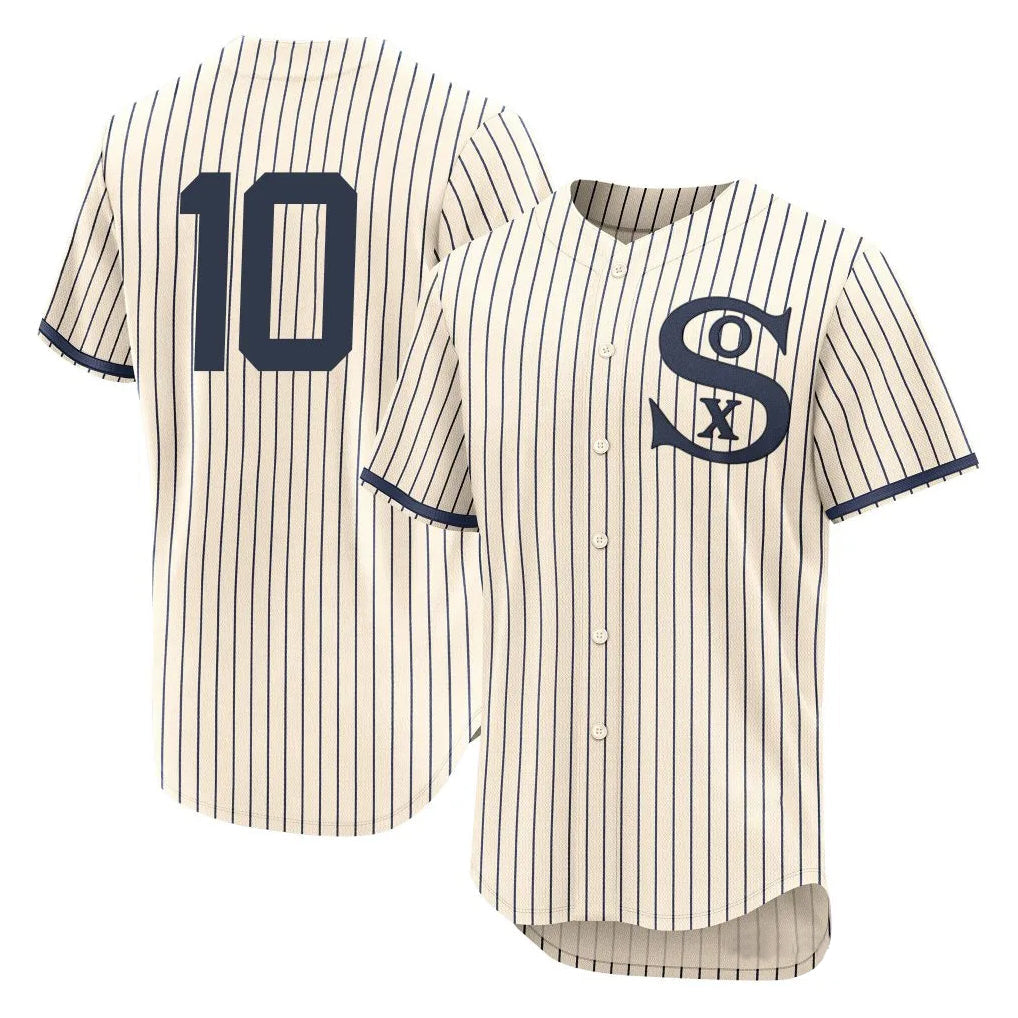 tocy C.White Sox #10 Chase Meidroth Player Cream Field of Dreams Limited Elite Home Stitched Jerseys