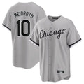 tocy C.White Sox #10 Chase Meidroth Player Gray Road Limited Home Stitched Jerseys