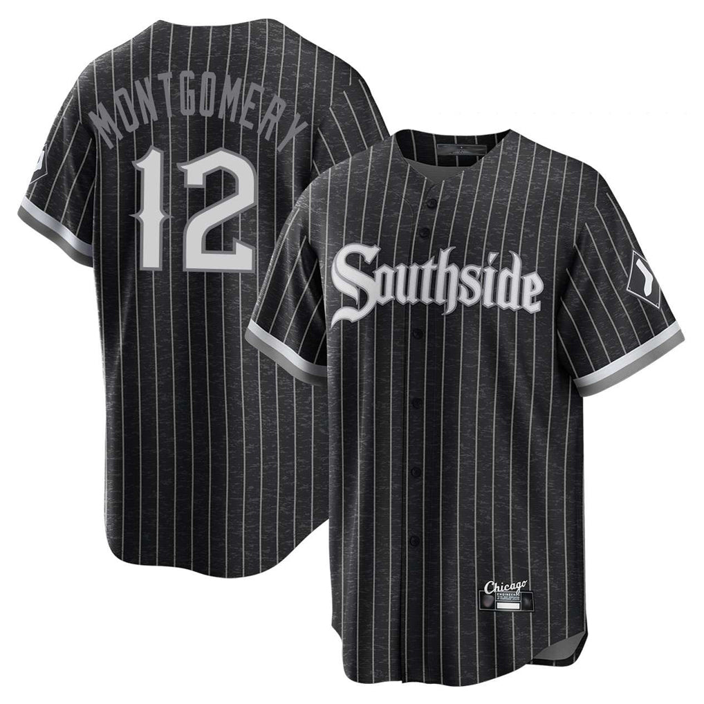 tocy C.White Sox #12 Colson Montgomery Player Black City Connect Home Game Stitched Jerseys