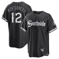 tocy C.White Sox #12 Colson Montgomery Player Black City Connect Home Game Stitched Jerseys