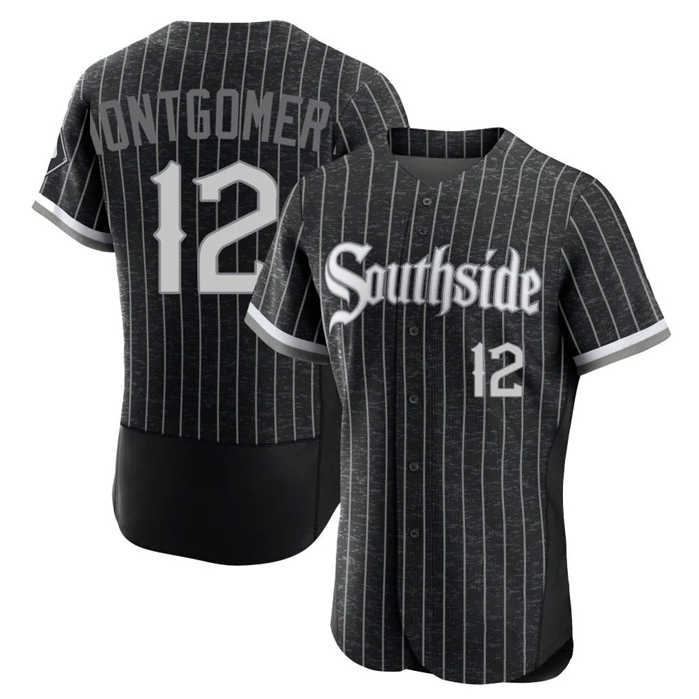 tocy C.White Sox #12 Colson Montgomery Player Black City Connect Limited Elite Home Stitched Jerseys
