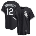 tocy C.White Sox #12 Colson Montgomery Player Black Home Game Stitched Jerseys