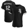 tocy C.White Sox #12 Colson Montgomery Player Black Limited Elite Home Stitched Jerseys