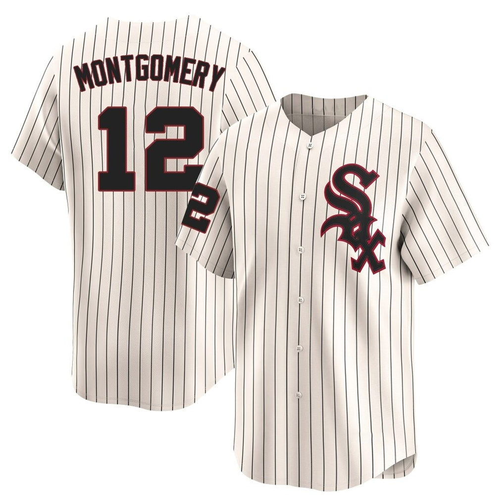 tocy C.White Sox #12 Colson Montgomery Player Cream Cooperstown Collection Limited Home Stitched Jerseys