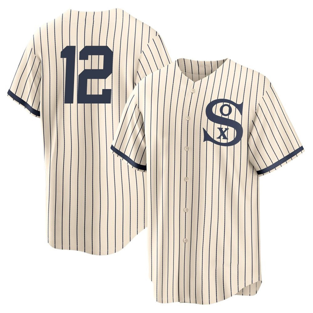 tocy C.White Sox #12 Colson Montgomery Player Cream Field of Dreams Home Game Stitched Jerseys