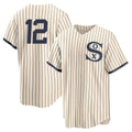 tocy C.White Sox #12 Colson Montgomery Player Cream Field of Dreams Home Game Stitched Jerseys