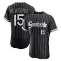 tocy C.White Sox #15 Sean Newcomb Player Black City Connect Limited Elite Home Stitched Jerseys
