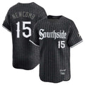 tocy C.White Sox #15 Sean Newcomb Player Black City Connect Limited Home Stitched Jerseys