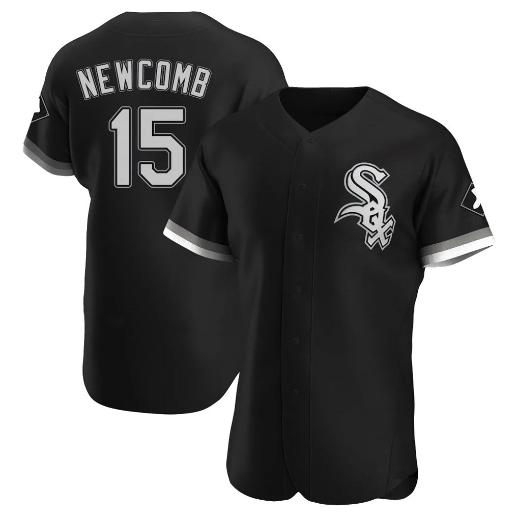 tocy C.White Sox #15 Sean Newcomb Player Black Limited Elite Home Stitched Jerseys