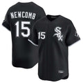 tocy C.White Sox #15 Sean Newcomb Player Black Limited Home Stitched Jerseys