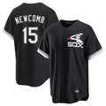 tocy C.White Sox #15 Sean Newcomb Player Black Spring Training Game Stitched Jerseys