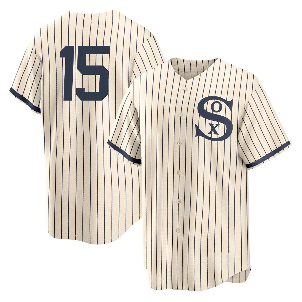 tocy C.White Sox #15 Sean Newcomb Player Cream Field of Dreams Home Game Stitched Jerseys