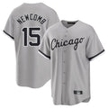 tocy C.White Sox #15 Sean Newcomb Player Gray Home Game Stitched Jerseys