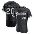 tocy C.White Sox #20 Miguel Vargas Player Black City Connect Limited Elite Home Stitched Jerseys