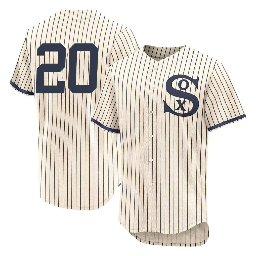 tocy C.White Sox #20 Miguel Vargas Player Cream Field of Dreams Limited Elite Home Stitched Jerseys