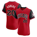 tocy C.White Sox #20 Miguel Vargas Player Red City Connect Limited Elite Home Stitched Jerseys
