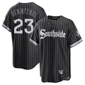 tocy C.White Sox #23 Andrew Benintendi Player Black City Connect Home Game Stitched Jerseys