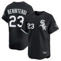 tocy C.White Sox #23 Andrew Benintendi Player Black Home Game Stitched Jerseys