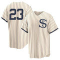 tocy C.White Sox #23 Andrew Benintendi Player Cream Field of Dreams Home Game Stitched Jerseys