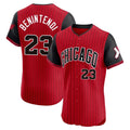 tocy C.White Sox #23 Andrew Benintendi Player Red City Connect Limited Elite Home Stitched Jerseys