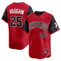 tocy C.White Sox #25 Andrew Vaughn Player Red City Connect Limited Home Stitched Jerseys