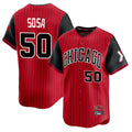 tocy C.White Sox #50 Lenyn Sosa Player Red City Connect Limited Home Stitched Jerseys