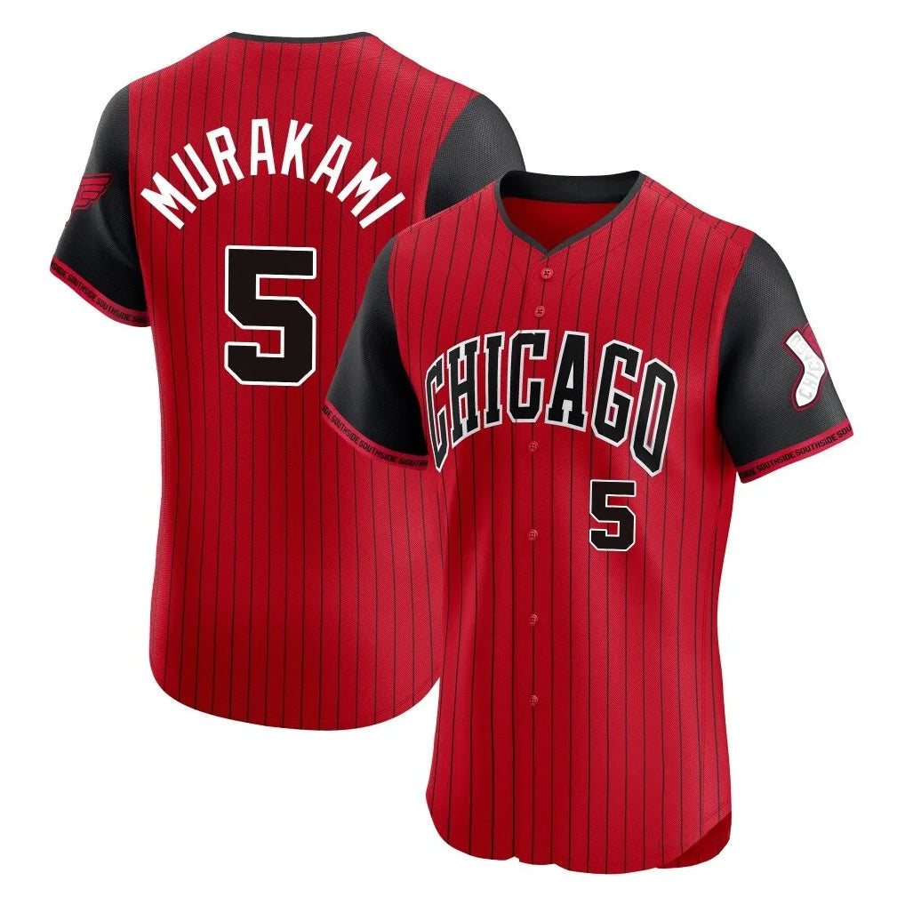 tocy C.White Sox #5 Munetaka Murakami Player Red City Connect Limited Elite Home Stitched Jerseys