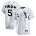 tocy C.White Sox #5 Munetaka Murakami Player White Stripe Limited Home Stitched Jerseys