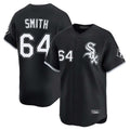 tocy C.White Sox #64 Shane Smith Player Black Limited Home Stitched Jerseys