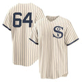 tocy C.White Sox #64 Shane Smith Player Cream Field of Dreams Home Game Stitched Jerseys