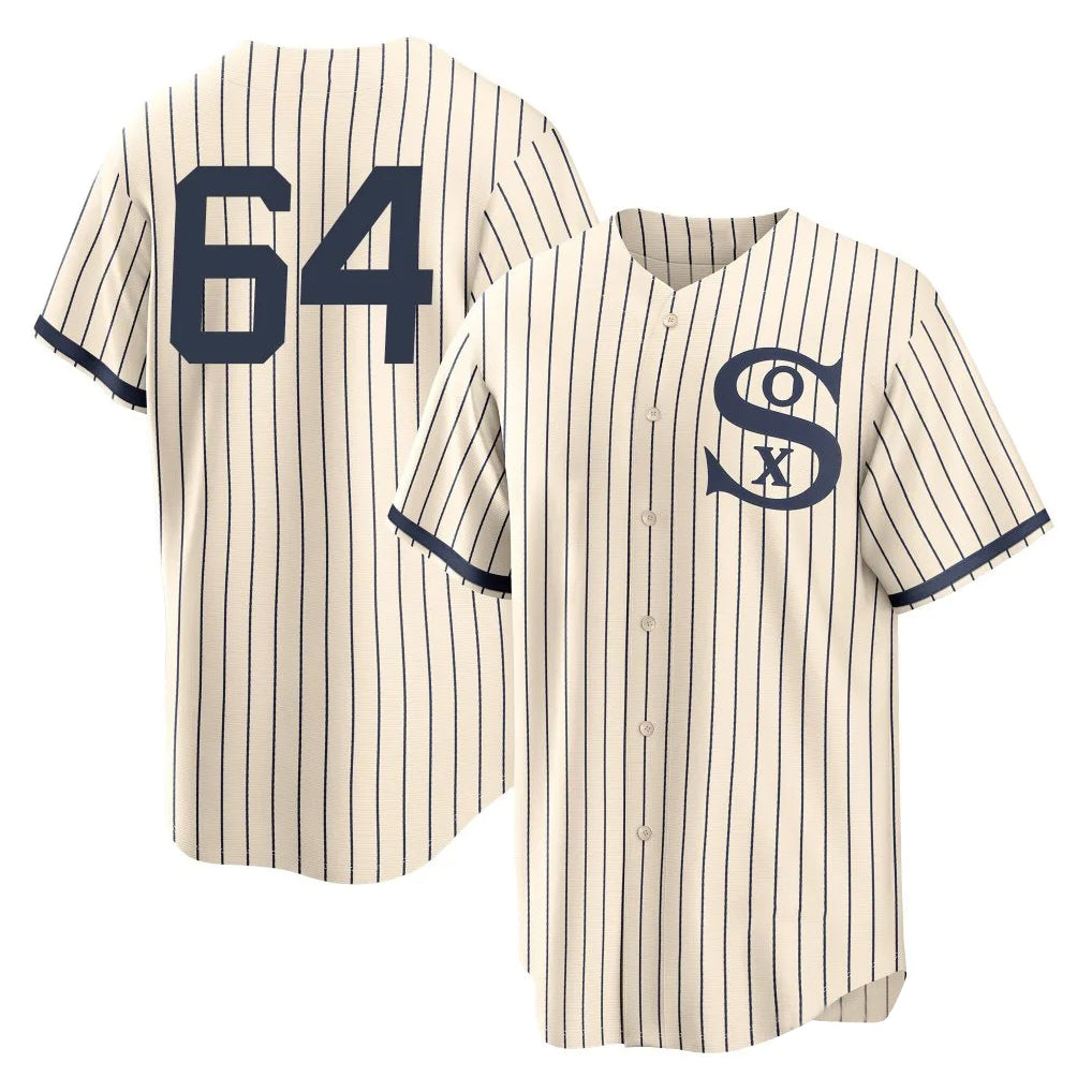 tocy C.White Sox #64 Shane Smith Player Cream Field of Dreams Home Game Stitched Jerseys