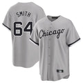tocy C.White Sox #64 Shane Smith Player Gray Home Game Stitched Jerseys