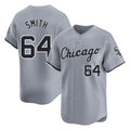 tocy C.White Sox #64 Shane Smith Player Gray Road Limited Home Stitched Jerseys