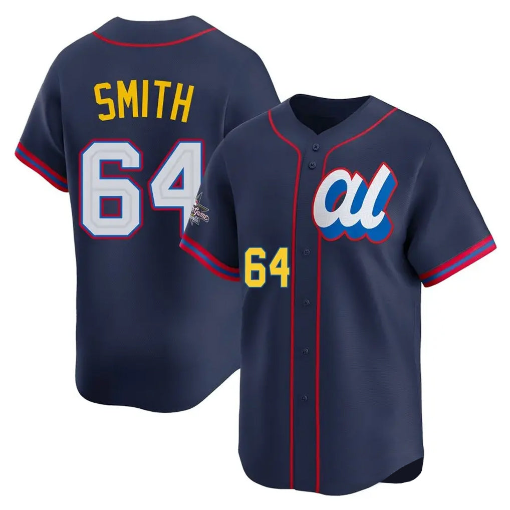 tocy C.White Sox #64 Shane Smith Player Navy Limited American League All-Star Edition Stitched Jerseys