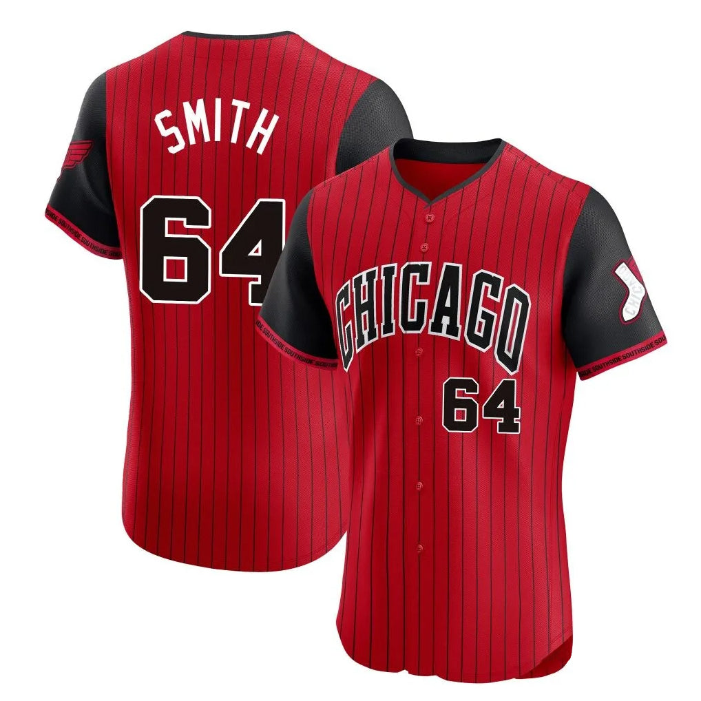 tocy C.White Sox #64 Shane Smith Player Red City Connect Limited Elite Home Stitched Jerseys