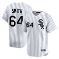 tocy C.White Sox #64 Shane Smith Player White Stripe Limited Home Stitched Jerseys