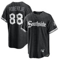 tocy C.White Sox #88 Luis Robert Jr Player Black City Connect Home Game Stitched Jerseys