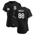 tocy C.White Sox #88 Luis Robert Jr Player Black Limited Elite Home Stitched Jerseys