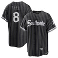 tocy C.White Sox #8 Kyle Teel Player Black City Connect Home Game Stitched Jerseys