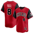 tocy C.White Sox #8 Kyle Teel Player Red City Connect Limited Home Stitched Jerseys